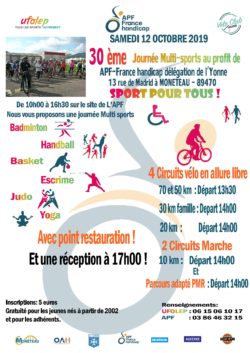 affiche Sport pour tous